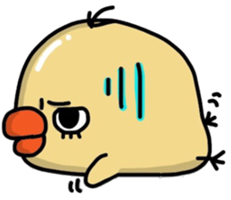 Daily life of a chick sticker #9148800
