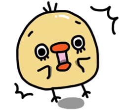 Daily life of a chick sticker #9148804