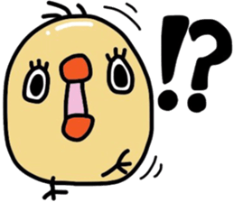 Daily life of a chick sticker #9148805