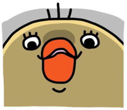 Daily life of a chick sticker #9148816