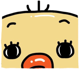 Daily life of a chick sticker #9148817