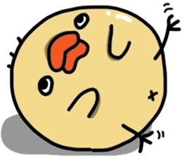 Daily life of a chick sticker #9148825