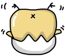 Daily life of a chick sticker #9148826