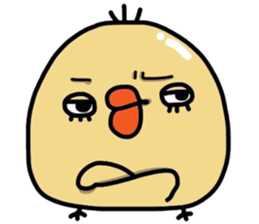 Daily life of a chick sticker #9148828
