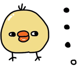 Daily life of a chick sticker #9148829