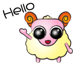 Sheep-Take youth to laugh A sticker #9149112