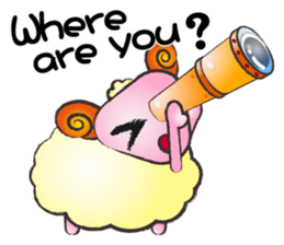 Sheep-Take youth to laugh A sticker #9149113