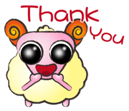 Sheep-Take youth to laugh A sticker #9149114