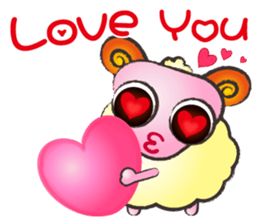 Sheep-Take youth to laugh A sticker #9149124