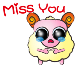 Sheep-Take youth to laugh A sticker #9149125