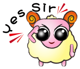 Sheep-Take youth to laugh A sticker #9149129