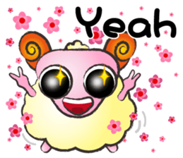 Sheep-Take youth to laugh A sticker #9149131