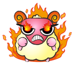 Sheep-Take youth to laugh A sticker #9149132