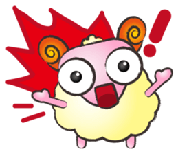 Sheep-Take youth to laugh A sticker #9149135