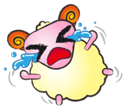 Sheep-Take youth to laugh A sticker #9149136