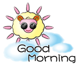 Sheep-Take youth to laugh A sticker #9149137