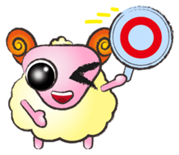 Sheep-Take youth to laugh A sticker #9149141