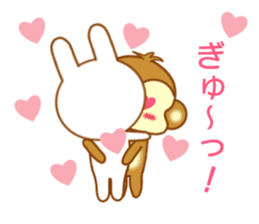 Sticker to send love to girlfriend sticker #9149757