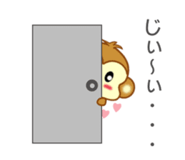 Sticker to send love to girlfriend sticker #9149768