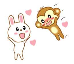 Sticker to send love to girlfriend sticker #9149782