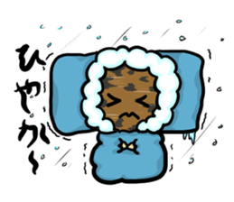 AKUMAKI-CHAN and KOMIKAN-CHAN sticker #9149843