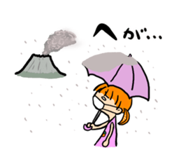 AKUMAKI-CHAN and KOMIKAN-CHAN sticker #9149848