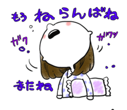 fukuoka dialect women sticker #9150538