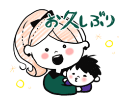 fukuoka dialect women sticker #9150540
