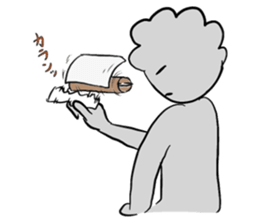 Despair of Mr. Mosa Mosa sticker #9151712