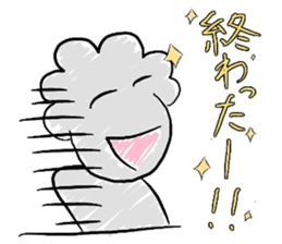 Despair of Mr. Mosa Mosa sticker #9151722