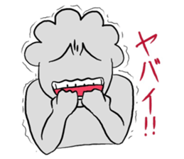 Despair of Mr. Mosa Mosa sticker #9151733