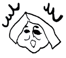 white x black sticker 2 sticker #9151802