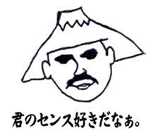 white x black sticker 2 sticker #9151814