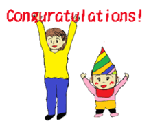 Baby and Family sticker #9151841