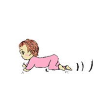 Baby and Family sticker #9151852