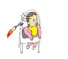 Baby and Family sticker #9151856