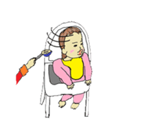 Baby and Family sticker #9151856