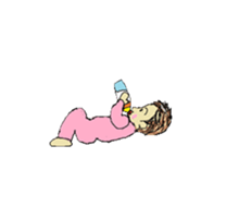 Baby and Family sticker #9151858