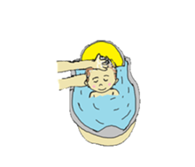 Baby and Family sticker #9151869