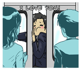 31 Days I love you 9 days I hate you (M) sticker #9152317