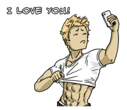 31 Days I love you 9 days I hate you (M) sticker #9152325