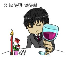 31 Days I love you 9 days I hate you (M) sticker #9152327