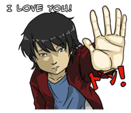 31 Days I love you 9 days I hate you (M) sticker #9152341