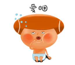 Baby-B is coming sticker #9152819