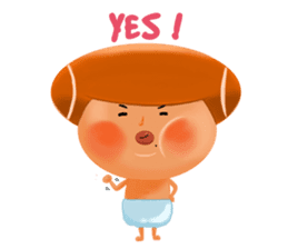 Baby-B is coming sticker #9152825