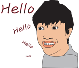 My friends are great sticker #9153512