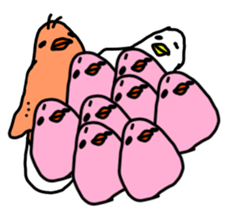 HONEST PERSON  vs WHITEBIRD 02 sticker #9153991