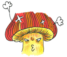 Mushroom Doku-san sticker #9154159