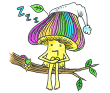 Mushroom Doku-san sticker #9154161