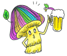 Mushroom Doku-san sticker #9154162